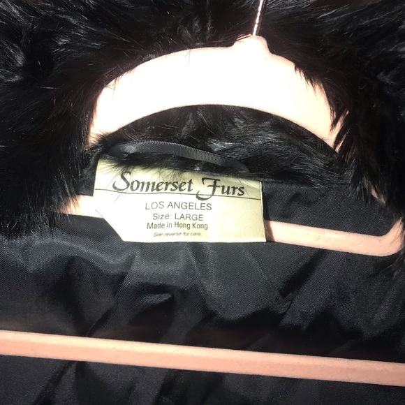 VTG. Rabbit Fur Coat - Picture 9 of 11